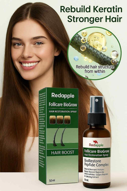 Follicure BioGrow Hair Restoration Spray 50 ml (Pack of 1)